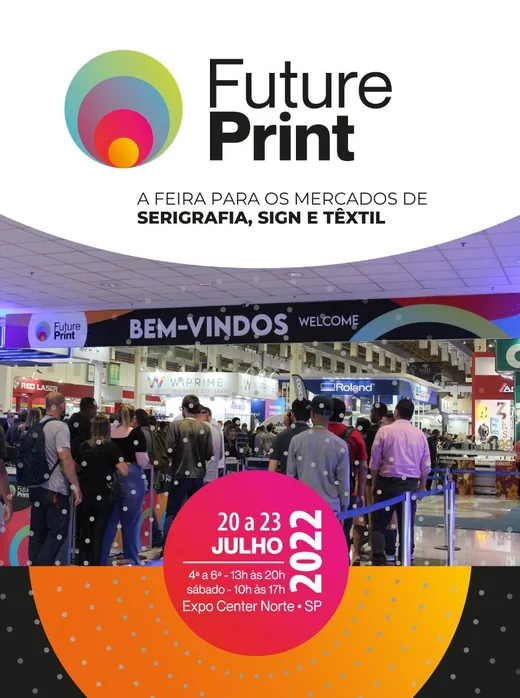 FuturePrint 2022 — comunicação visual do evento