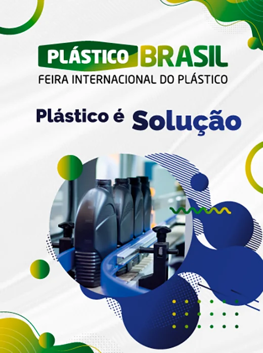 Identidade visual da Plástico Brasil 2025, resultado do rebranding