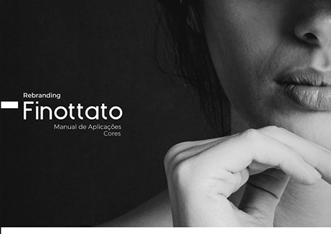 Identidade visual desenvolvida para a marca Finottato